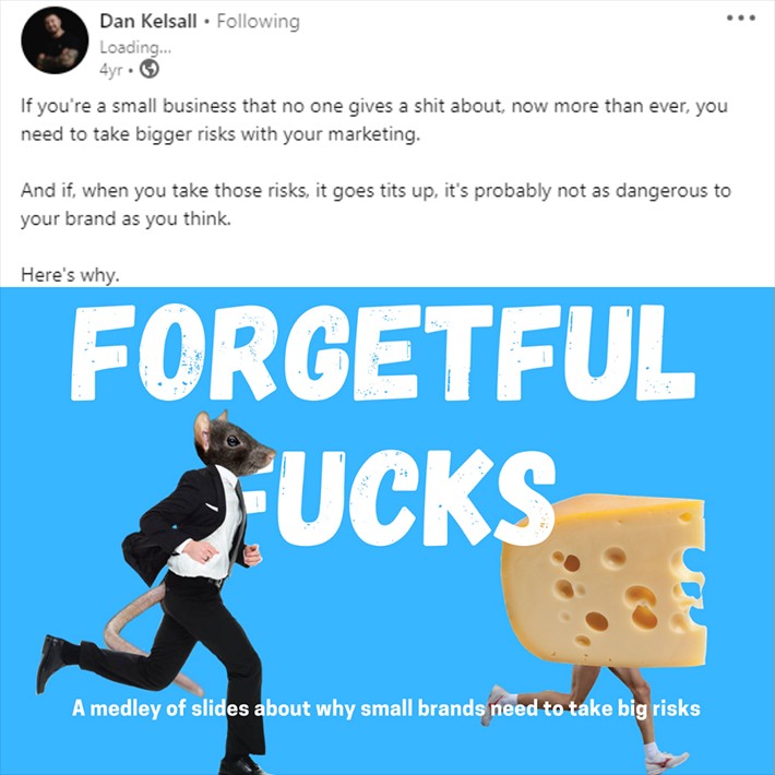 Don't be afraid to offend a lot of people if it means you attract your ideal audience